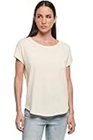 Build Your Brand BY036-Ladies Long Slub tee T-Shirt, , L Women