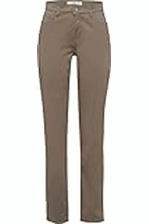 Brax Style Carola-Pantalón de algodón con Bolsillo, , 25W x 32L para Mujer