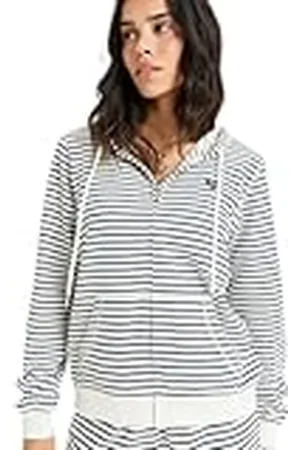 Roxy Jersey de Forro Polar Raya, Azul XS