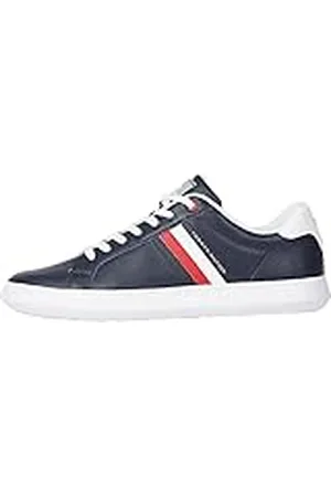 Tommy Hilfiger Sneaker con suela cupsole Hombre, Azul , 40
