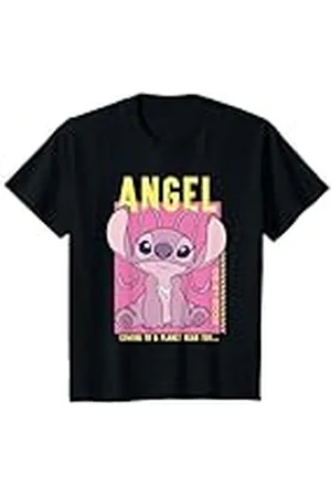 Disney Niños Lilo & Stitch Angel Planet Poster Camiseta