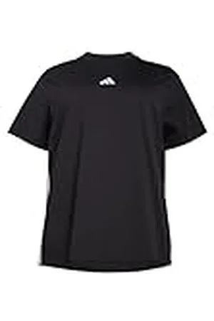 adidas Camiseta Essentials de algodón con 3 Rayas para Mujer (Talla Grande)