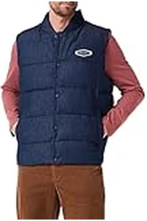 Mustang Style Dennis Denim Quilt Chaleco, , 3XL para Hombre