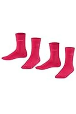 ESPRIT Foot Logo Multipack K So algodón lisos 2 pares, Calcetines Unisex niños, , 31-34