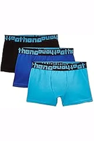 ATHENA Lot de 3 Boxers - Calzoncillo para niño, color , talla 16 años (170 cm)