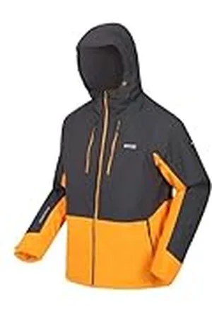 Regatta Highton Stretch Padded III Mens Jacket Chaqueta Impermeable, Ceniza/Pimienta Naranja, XXL para Hombre