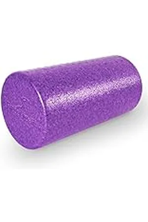 Prosourcefit High Density Foam Rollers 12 - inches long, Firm Full Body Athletic Massager for Back Stretching, Yoga, Pilates, Post Workout Trigger Point Release