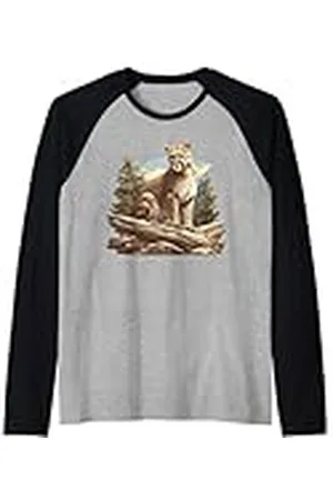 Cougar Camiseta Manga Raglan