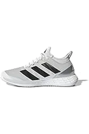 adidas Adizero Ubersonic 4 M Grass, Zapatillas de Tenis Hombre, Ftwbla/Negbas/Teagrn, 45 1/3 EU