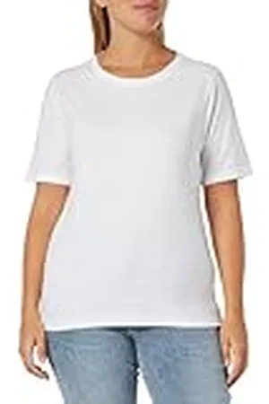 Benetton Camiseta 3bvxd102p, Camiseta Mujer, Blanco (Bianco Ottico 101), S