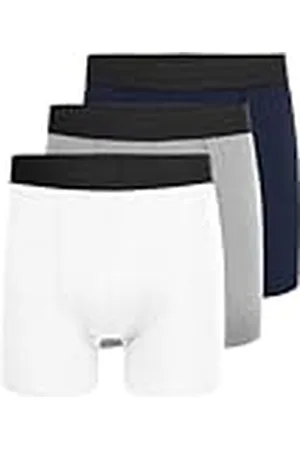 Only & Sons ONSFITZ Bamboo Trunk Logo 3PCK Noos Bóxer, , L 3 para Hombre