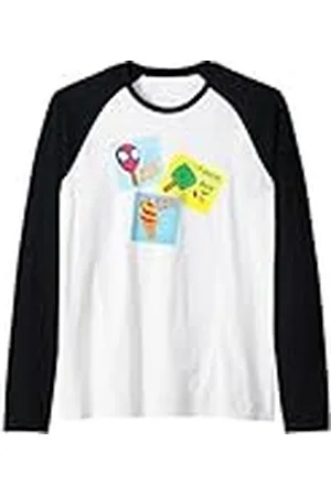 Marvel Spider-Man & Avengers Summer Beach Ice Cream Treats Camiseta Manga Raglan