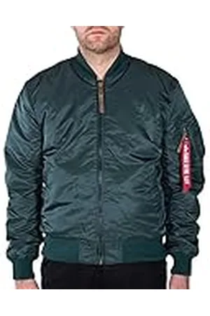 Alpha Industries MA-1 VF 59 Chaqueta, Navy Green, L para Hombre