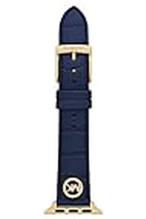 Michael Kors Pulsera compatible con Apple Watch, 38/40/41 mm:42/44/45/49 mm20 mm Piel , MKS8049E
