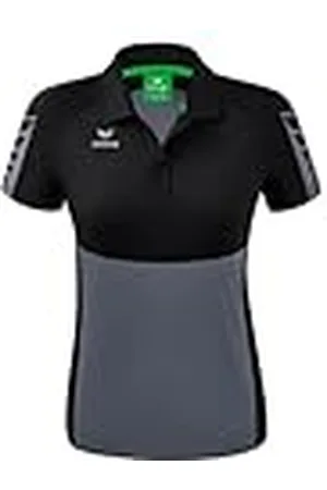 Erima Mujer Six Wings Camisa Polo, Slate Grey, 38