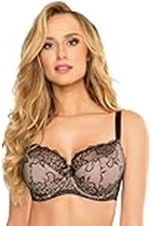 Vivisence Sujetador Semi-Acolchado con Motivo Floral para Mujeres 1045, ,115E