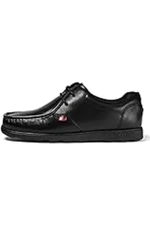 Kickers Fragma15 Lace Lthr Am, Zapatos de Cordones Derby Hombre, (Black), 41 EU