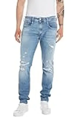 Replay M914Y Anbass Super Stretch Bio, Vaqueros con tejido superelástico para hombre, , 28W / 34L