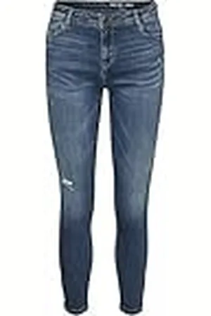 Noisy May Nmkimmy NW ANK Jeans Az157 MB Noos, Medio De Mezclilla Azul, 25W / 30L para Mujer