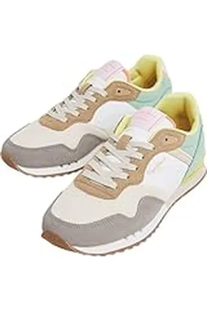 Pepe Jeans London Urban W, Zapatillas para Mujer, Gris (Marl Grey), 3