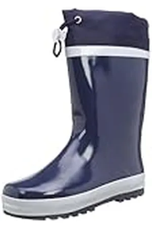 Playshoes Botas de Goma Forradas, Botas de lluvia Unisex niños, , 34/35 EU