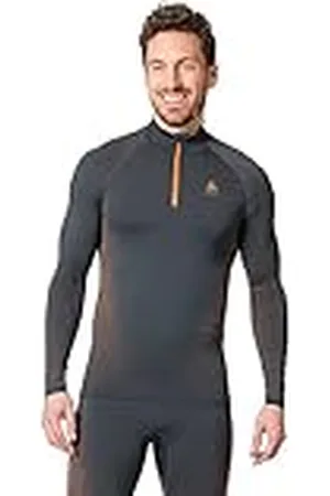 Odlo Bl Top Turtle Neck L/S Half Zip Performa Undershirt, , Extra-Large para Hombre