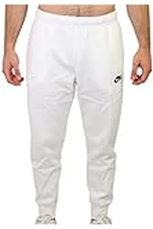 Nike BV2671-100 Sportswear Club Fleece Pants Hombre White/White/Black Tamaño S