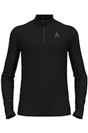 Odlo Bl Top Cuello Tortuga L/S Media Cremallera Merino 2 Camiseta, , M para Hombre
