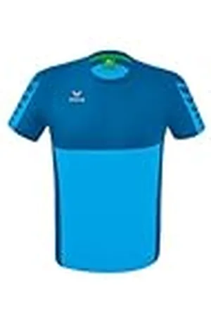 Erima Unisex niños Six Wings Camiseta, Curacao, 128