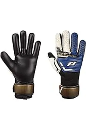 pro touch Force Football - Guantes para abanicos, Color Negro, Blanco y Azul 11