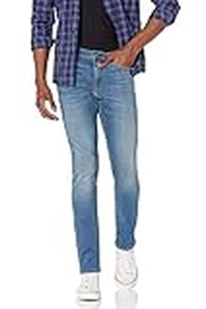 Amazon Pantalón Vaquero Elástico de Ajuste Ceñido Cómodo (Previamente Goodthreads) Hombre, , 31W / 30L