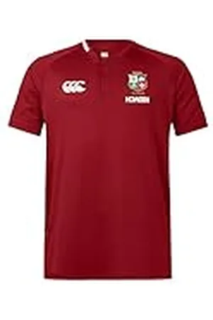 Canterbury Leones británicos e irlandeses Poly Camisa, , L para Hombre