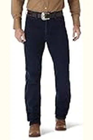 Wrangler Pantalones Vaqueros de Corte Ajustado para Hombre (Corte Ajustado), Nightfire, 38W x 36L