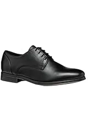 Geox U REZZONICO C, Oxford Hombre, Black, 42 EU