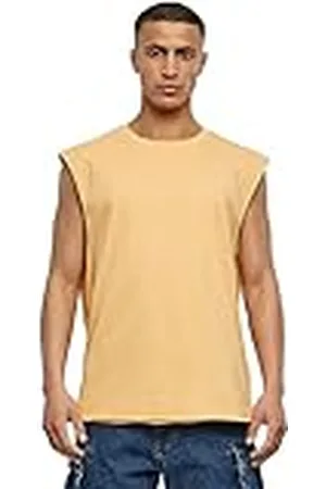 Urban classics Open Edge Sleeveless tee Camiseta, , S para Hombre