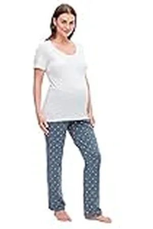 Mama;licious MAMA.LICIOUS MLMIRA Star SS JRS Pyjamas 2F A. E. Noos, Pijamas de Maternidad Mujer,