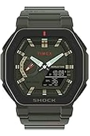 Timex Reloj Análogico-Digital para Hombres de Cuarzo con Correa en Plástico TW2V35400