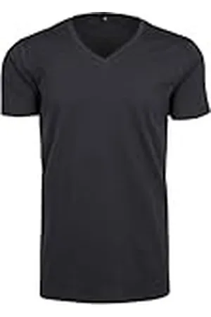 Build Your Brand Light T-Shirt V-Neck Camiseta, , S para Hombre