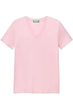 Benetton T-Shirt 3ga2e4230 Camiseta, , XL Mujeres