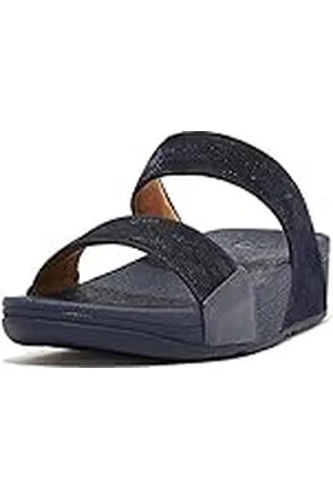 FitFlop Lulu Glitz Slides, Sandalias deslizantes Mujer, , 43 EU