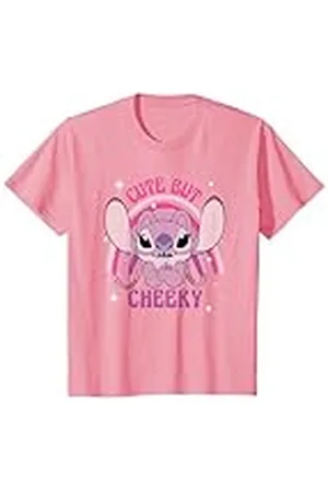 Disney Niños Lilo & Stitch Angel Cute But Cheeky Rainbow Camiseta