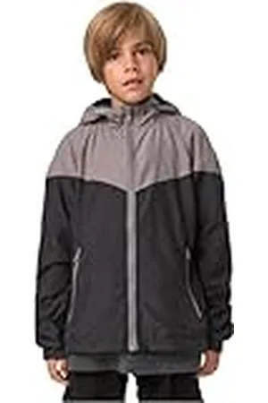 Urban classics Boys Tech Windrunner-Cortavientos de 2 Tonos Chaqueta, , 110 cm-116 cm para Niños