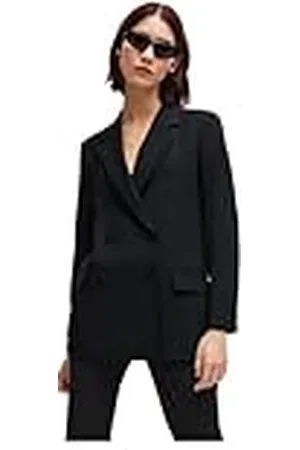 HUGO BOSS Avani Chaqueta, Black1, 38 De Las Mujeres