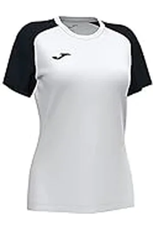 Joma Camiseta Manga Corta Academy IV Blanco Negro