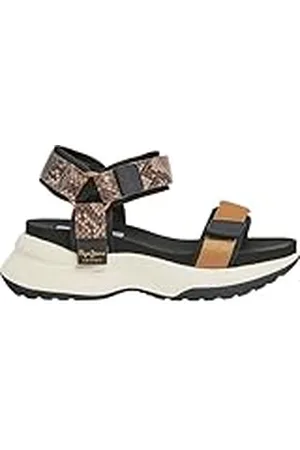 Pepe Jeans Venus Nature Sandalias para Mujer, (Black), 3