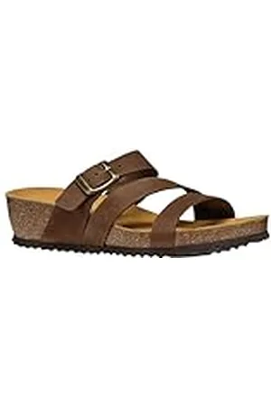 Geox D New STHELLAE A, Sandalia Plana Mujer, , 40 EU