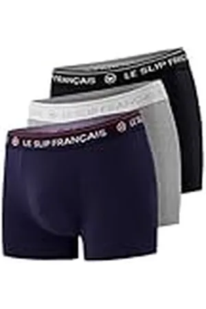 LE SLIP FRANCAIS Lot de 3 Boxers Ropa Interior, , Talla única para Hombre
