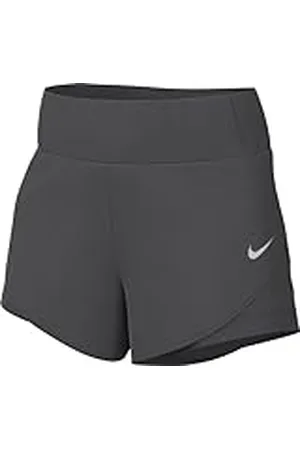 Nike DX6022-254 W NK Bliss DF MR 3IN 2N1 Short Pants Mujer Medium Ash/Reflective SILV Tamaño S
