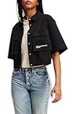 Karl Lagerfeld Utility Blouse, , S Mujeres