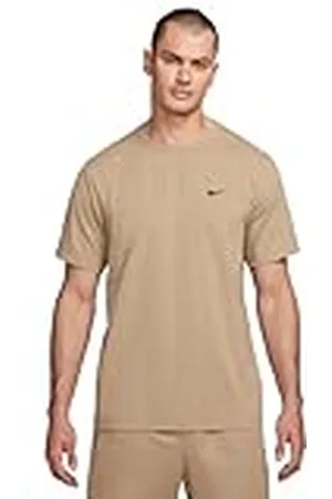 Nike DV9839-247 M NK DF UV HYVERSE SS Sweatshirt Hombre Khaki/Black Tamaño S